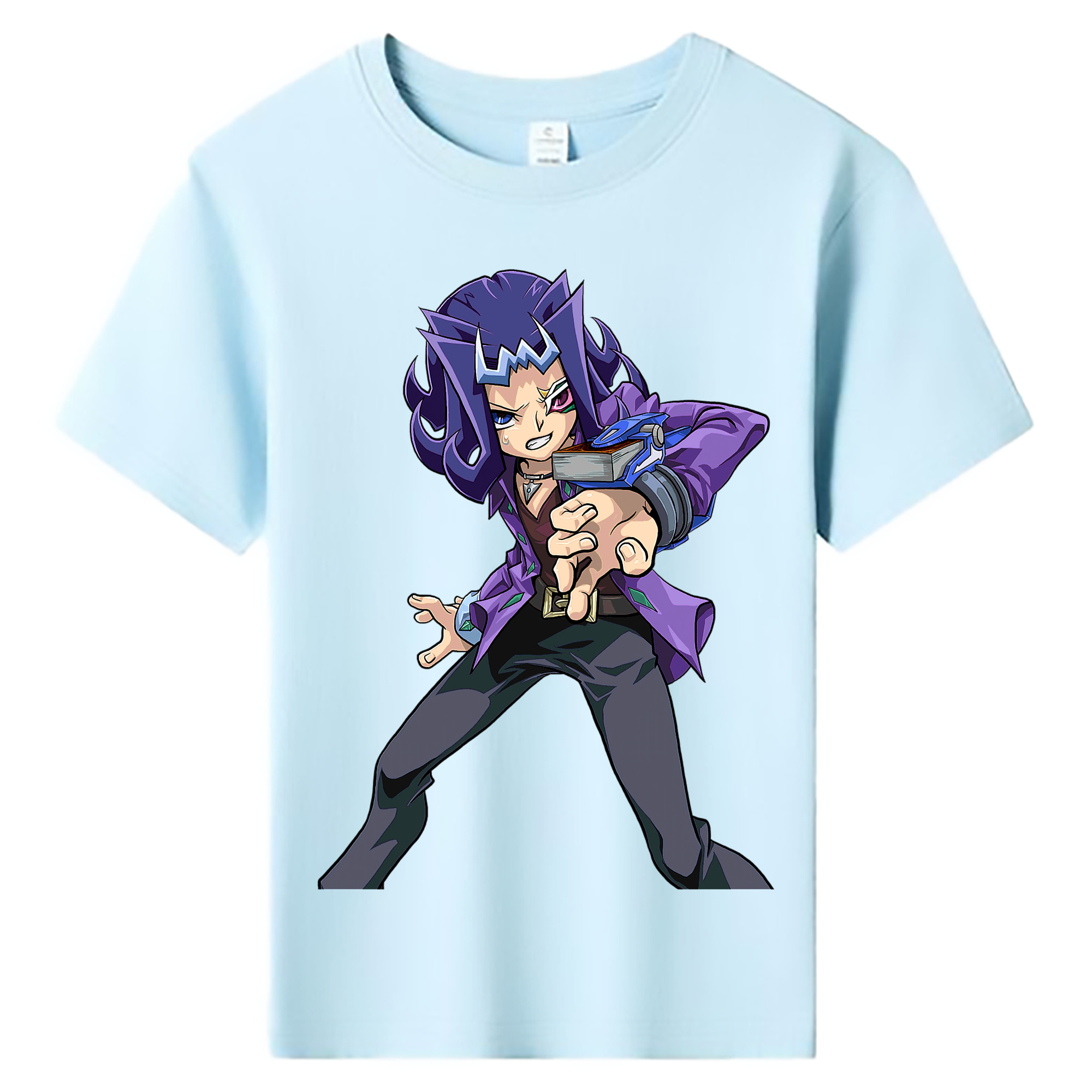 （画像用） 遊☆戯☆王 Yu-Gi-Oh! 綿100％キッズTシャツ（フロントプリント）